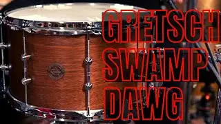 Gretsch SWAMP DAWG Snare Sound Test TUNED 5 Ways!