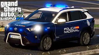 GTA V - LSPDFR #57 Pelea a martillazos | Policia Nacional GAC