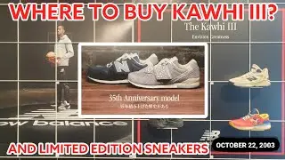 Kawhi III New Balance | Where to buy? And Limited Edition Sneakers | Window Shopping Oct. 22, 2023