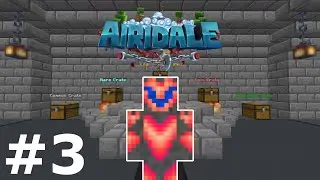 INSANE CRATE OPENING! - Airidale (Minecraft Classic Prison) - Ep. 3