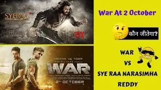 War Vs Sye Raa Narasimha Reddy | BindassMasti
