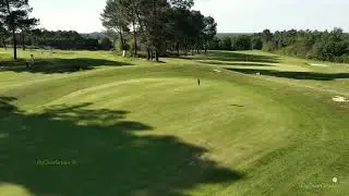 Golf d'Eauze Grand Armagnac   drone aerial video   Eauze   Hole#03