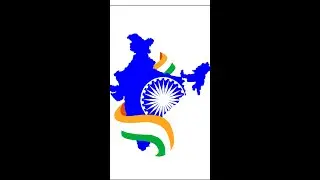 Indian Map with Flag sketch using Python Turtle Library 😎 😎 || Infinite Coder #shorts #infinitecoder