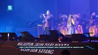 Lebih 5,500 penonton meriahkan Konsert Amal Gendang Pati M. Nasir di UPSI