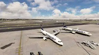 MFS2020 IVAO Lisbon ✈ Bordeaux FS2CREW PMDG virtual Ryanair
