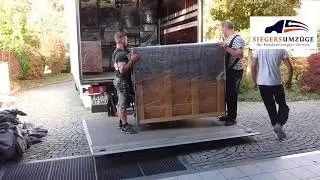 300KG+ Klavierumzug mit Tragegurt & 2 Umzugshelfern in die Wohnung gebracht Siegers GmbH Umz&uuml;ge