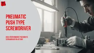 Dupas TDCS Straight Push Type Pneumatic Screwdriver | High-Speed Industrial Tool Demo ⚙️