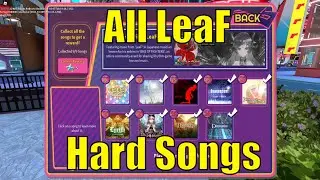ALL LeaF Songs in One | Hard Songs Only | First Playthroughs | RoBeats 19 - 32 | I only average B