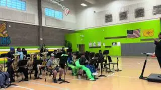 George I. Sanchez Fall Concert 2025, Intermediate Band