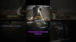 Tyrannosaurus Rex vs Palaeoloxodon namadicus #fights#gojicenter#palaeoloxodon #funnyimage