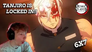 DEMON SLAYER REACTION | ENTERTAINMENT DISTRICT ARC | Episodes 6x7