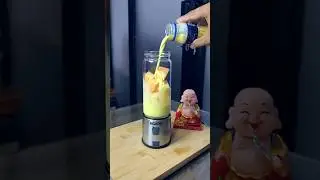 Papaya Juice Blended to Perfection #juiceasmr #ytshorts #yt #viral #mixer #foodasmr