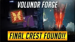 Destiny 2: Black Armory | Third and Final Crest found on Volundr Forge!! How to get SECRET emblem!!