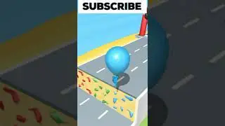 Balloon Pop Run 3D - Gameplay Walkthrough | Ios, Android mobile #shorts mobile games Level 4 👍🔥