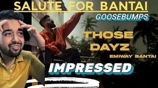 EMIWAY BANTAI - THOSE DAYZ | (PROD. BY MEMAX) | REACTION | KRISHLAY | OFFICIAL MUSIC VIDEO | FTSTTS