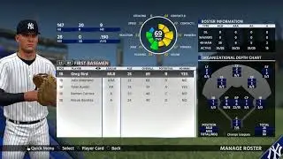MLB The Show 18 Roster New York Yankees All Players ALL Positions 03 28 2018