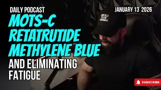 MOTS-C, Retatrutide and Methylene Blue (Solving Fatigue Permanently) - Dr Trevor Bachmeyer