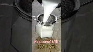 Flavoured Milk 😋😋 Yummy 😀😀🍸🍸 #youtubeshorts #shorts #yummy