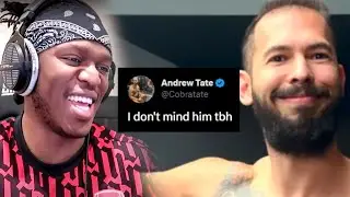 Andrew Tate says he likes KSI