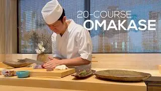 $350 Private Omakase Experience Inside an Ultra Luxury 5-Star Hotel - Sesui *Vlog | 4K
