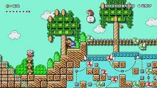 SXW-W2-1-The Evil Sun's Desert by &Lambda;ł&rho;ħ&alpha;&chi;&epsilon;&eta;ί&sigma; - SUPER MARIO MAKER - NO COMMENTARY 1bj