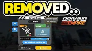 GLOBAL Races Have been REMOVED in Driving Empire...