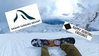 Grand Targhee Snowboarding POV | Last Run