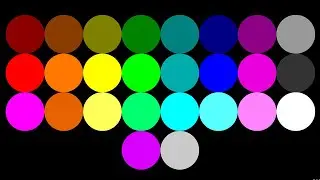 26 Colors Marble Race in Algodoo