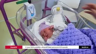 V Kroměřížské nemocnici proběhlo minulý rok 810 porodů