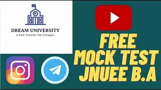 FREE ALL INDIA MOCK TEST OF JNUEE BA(FOREIGN LANGUAGES) REGISTRATION LINK IN DESCRIPTION. #JNU #BA
