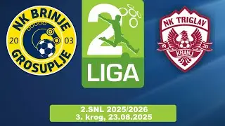 NK BRINJE GROSUPLJE : NK TRIGLAV KRANJ