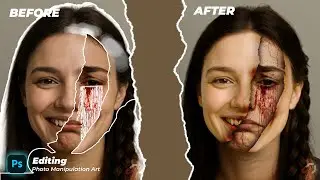 Create Manipulation Art  Using Photoshop Full | 