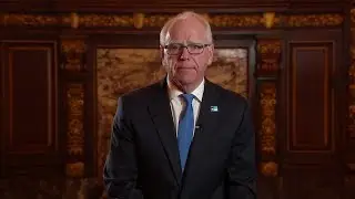 Gov. Walz encourages Minnesotans to remain peaceful during federal law enforcement presence