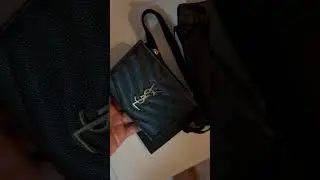 Unboxing #YSL wallet #SaintLaurent