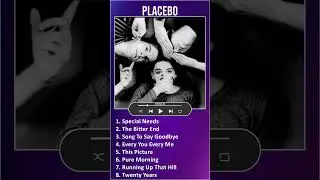 Placebo MIX Best Songs #shorts ~ 1990s Music ~ Top Alternative Pop Rock, Alternative Indie Rock,