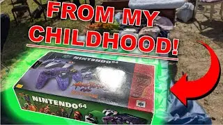 I Found MY CHILDHOOD CONSOLE at a GARAGE SALE | Video Game Haul | S5E13