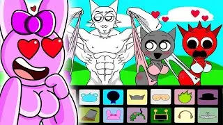 Incredibox Sprunki Sinner Edition New SUS MOD (Kiss Mod) Full Phase Animation