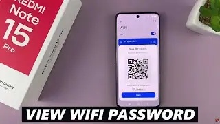 How To See WiFi Password On Redmi Note 15 Pro