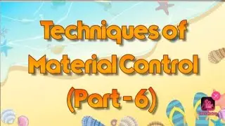 Simplification, Standardisation, Classification & Codification || Material control (part - 6)