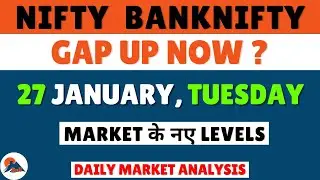 NIFTY PREDICTION FOR TUESDAY 27 JANUARY 2026 | MARKET PREDICTION FOR TUESDAY