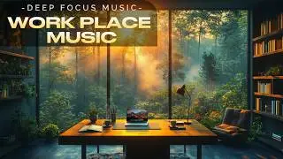 calm office | WORK STUDY & CODING Music | Deep Focus for Productivity