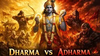 MAHABHARAT | Dharma vs Adharma |MAHABHARAT Chalisa |  Epic Mahabharat Song | Krishna Gita Theme 
