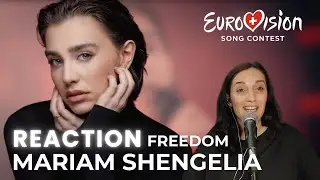 Vocal Coach Reacts to Mariam Shengelia  - Freedom | Georgia Eurovision 2025