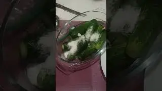 Малосольні огірки ! #вегетарианство #новыйрецепт #recipe