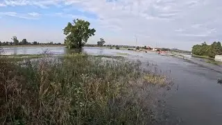 Zatopené revíry - Labe a Vltava po kulminaci toků - Mělnicko @radeknechyta