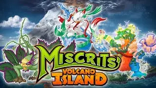 Volvio volcano island derrotando al primer mago - Miscrits world of creature