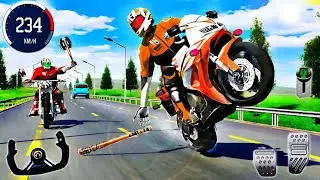 Extreme Moto Raider Bike Racing  -  Sports Bike Simulator Drift 3D : Android Gameplay  #2