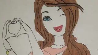 How to draw a doll 🪆/Little Art Studio 🎙️