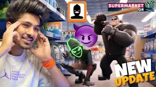 I Hired a Bodyguard to Catch Thieves in Supermarket Simulator! 💪🛒 | Supermarket Simulator HINDI EP14
