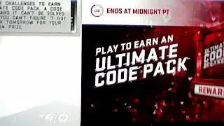 Madden 19 code breaker challenges #mut